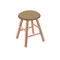 Holland Bar Stool Co Oak Vanity Stool, Natural Finish, Graph Poppy Seat RC18OSNat013 - alternate 1